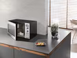 Miele M 6012 SC Freestanding Microwave Oven, Stainless steel