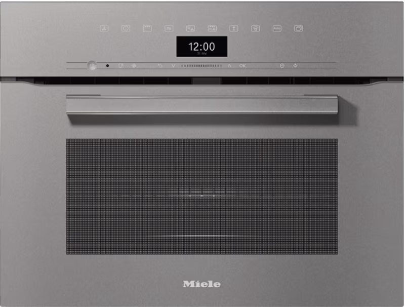 Miele H 7440 BM 60 cm Microwave Combination Oven, Graphite grey