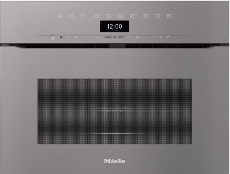Miele H 7440 BMX 60 cm Microwave Combination Oven, Graphite grey