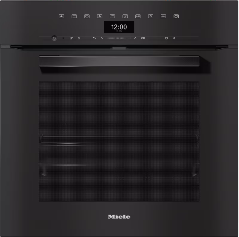 Miele H 7464 BP 60 cm Oven, Obsidian black