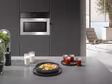 Miele M 7140 TC Built-in Microwave Oven, Stainless steel/Clean Steel