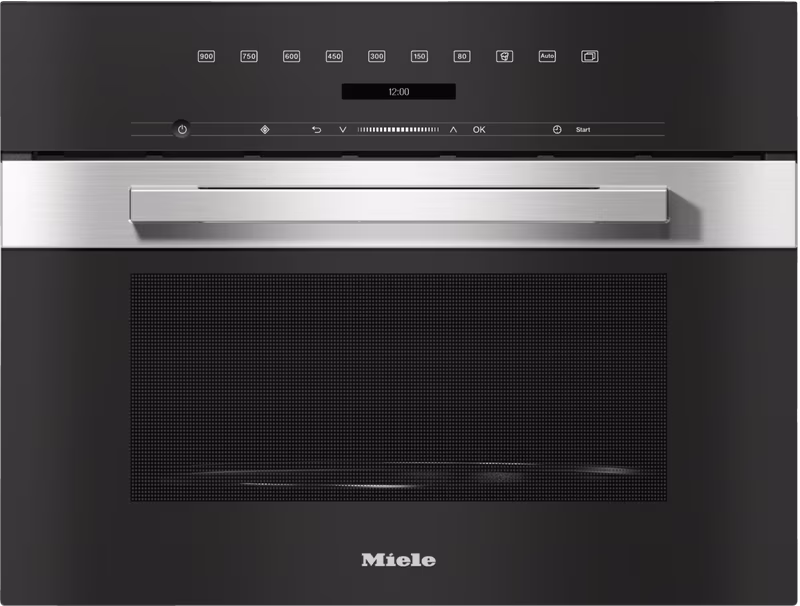 Miele M 7240 TC Built-in Microwave Oven, Stainless steel/Clean Steel