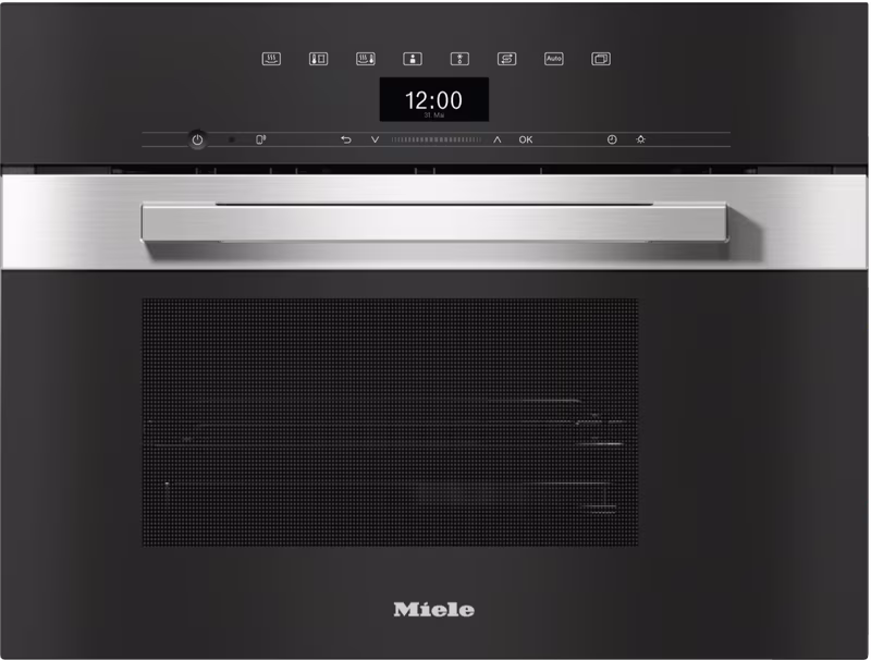 Miele DG 7440 45 cm Built-in Steam Oven, Stainless steel/Clean Steel