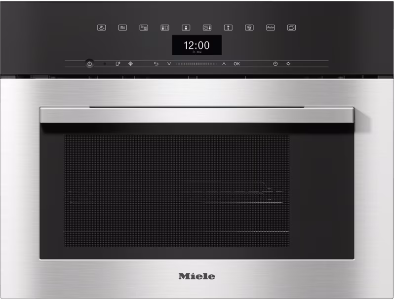 Miele DGM 7340 Steam Oven with Microwave, Stainless steel/Clean Steel