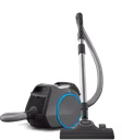Miele Boost CX1 PowerLine Bagless Cylinder Vacuum Cleaner, Graphite grey