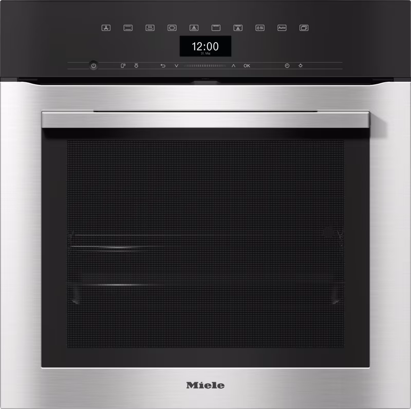 Miele DGC 7350 Combination steam oven 60 cm, enamel oven compartment, Stainless steel/Clean Steel