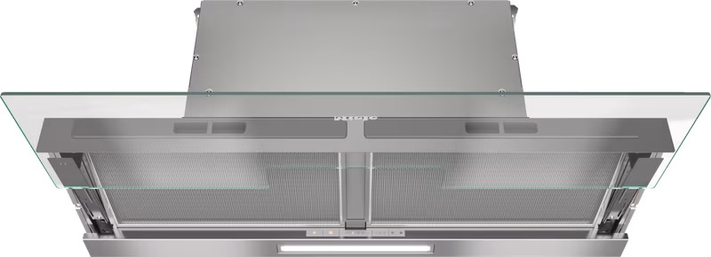 Miele DAS 4940 Slimline Cooker Hood, Transp. glass