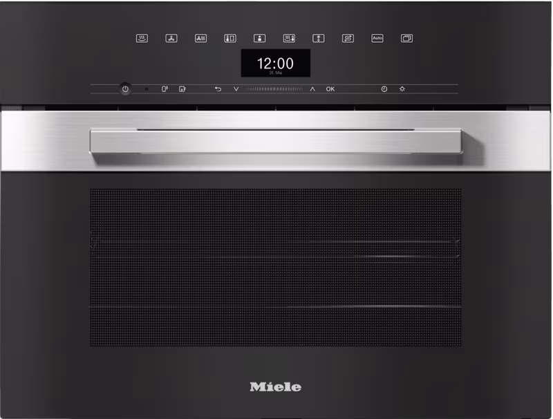 Miele DGC 7440 HC Pro Combination Steam Oven 45 cm, Stainless steel/Clean Steel