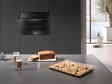 Miele H 7240 BM 60 cm Microwave Combination Oven, Obsidian black