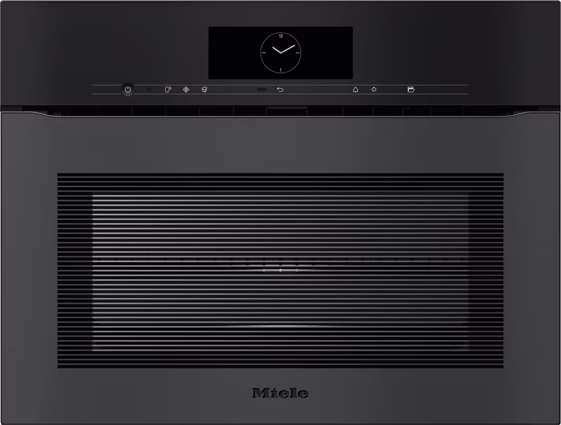 Miele H 7840 BMX 60 cm Microwave Combination Oven, Obsidian black matt