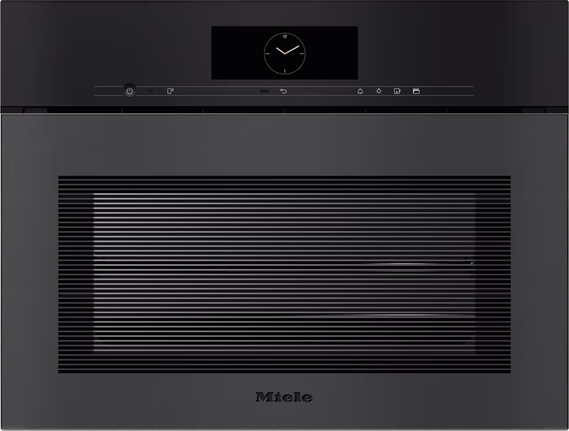 Miele DGC 7845 HCX Pro Combination Steam Oven 45 cm, Obsidian black matt