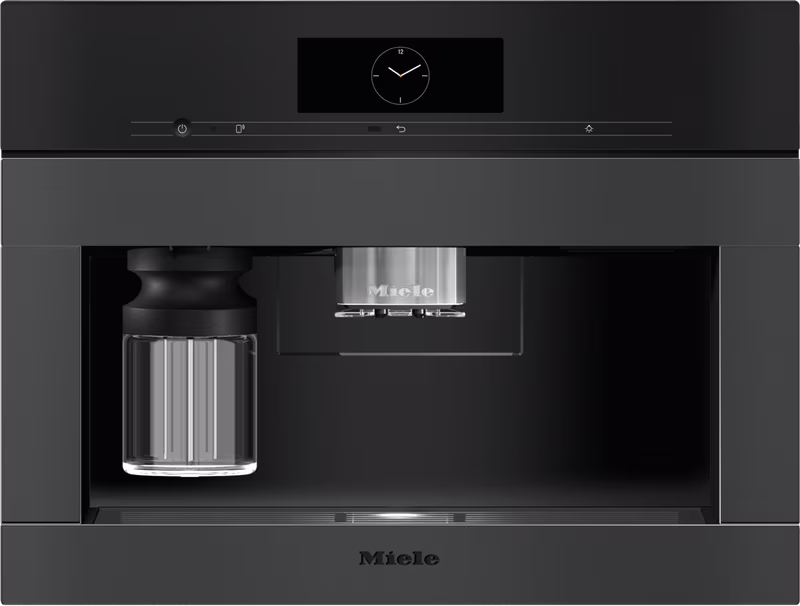 Miele CVA 7845 Bean-to-Cup Coffee Machine, Obsidian black matt
