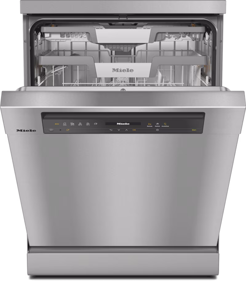 Miele G 7600 SC AutoDos Freestanding dishwasher, 60 cm, Stainless steel/CleanSteel