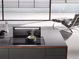 Miele DAD 4841 Black Levantar Downdraft Extractor, Obsidian black