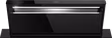 Miele DAD 4841 Black Levantar Downdraft Extractor, Obsidian black