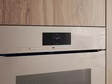 Miele H 7840 BMX 60 cm Microwave Combination Oven, Pearl beige