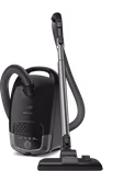 Miele Guard S1 Cylinder vacuum cleaners with bag, Obsidian black