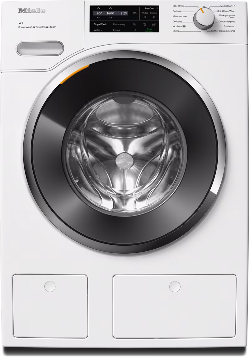 Miele WWJ880 WCS PWash&TDos&Steam Washing Machine
