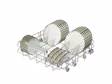 AEG GI5200C2SU Integrated Dishwasher - 14 Place Settings