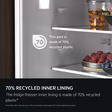 AEG NSC7T185ES 54.6cm 50/50 Built In Frost Free Fridge Freezer