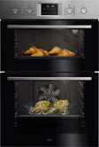 AEG OU5CP40M 61L Double Electric Oven - Stainless Steel 