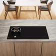 ASKO HIG89524BGB1 90cm 5 Zone Induction/Gas Hob - Black