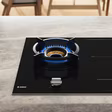ASKO HIG89524BGB1 90cm 5 Zone Induction/Gas Hob - Black