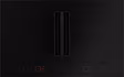 Asko HIHD854MM 90cm 4 Zone Hood-in hob, Celsius Induction - Black