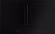 Asko HIHD854MM 90cm 4 Zone Hood-in hob, Celsius Induction - Black
