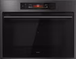 ASKO OCM64BSH 45cm Built In Combi  Oven with Microwave - Black Steel