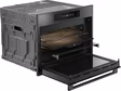 ASKO OCM64BSH 45cm Built In Combi  Oven with Microwave - Black Steel