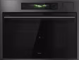 ASKO OCS64BSH 45cm Built-in Compact Oven with steam function - Black Steel,