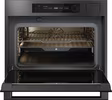ASKO OCS64BSH 45cm Built-in Compact Oven with steam function - Black Steel,