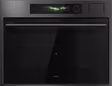 ASKO OCS64BSH 45cm Built-in Compact Oven with steam function - Black Steel,