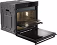ASKO OTP56BGH 60cm Multifunctional Built In Single Oven with Pyrolytic cleaning - Black Glass,