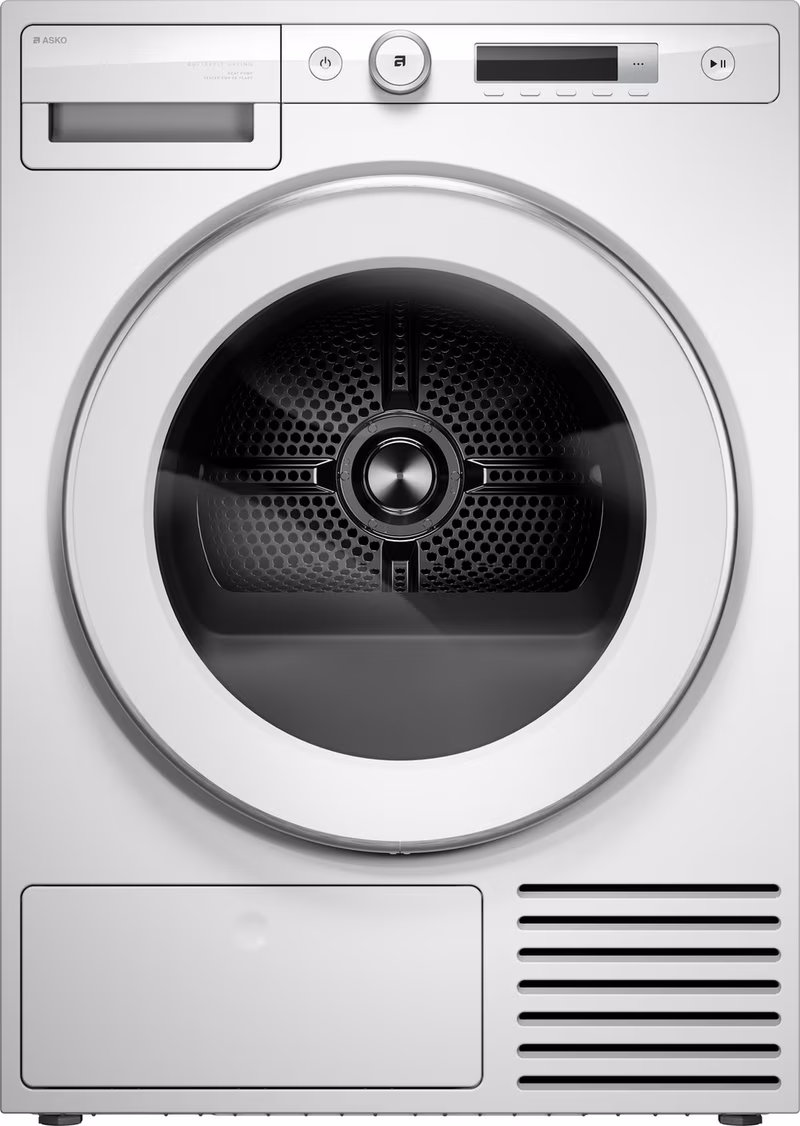 ASKO T309HCW.UK 9kg Heat Pump Tumble Dryer -  White