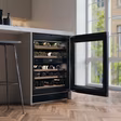 Asko WCN25842G 2 Zone Wine Cooler - Black