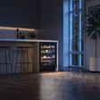 Asko WCN25842G 2 Zone Wine Cooler - Black