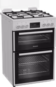 Blomberg GGRN655W 60cm Double Oven Gas Cooker with Gas Hob - White