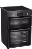 Blomberg HIRN651N 60cm Double Oven Electric Cooker with Induction Hob - Anthracite