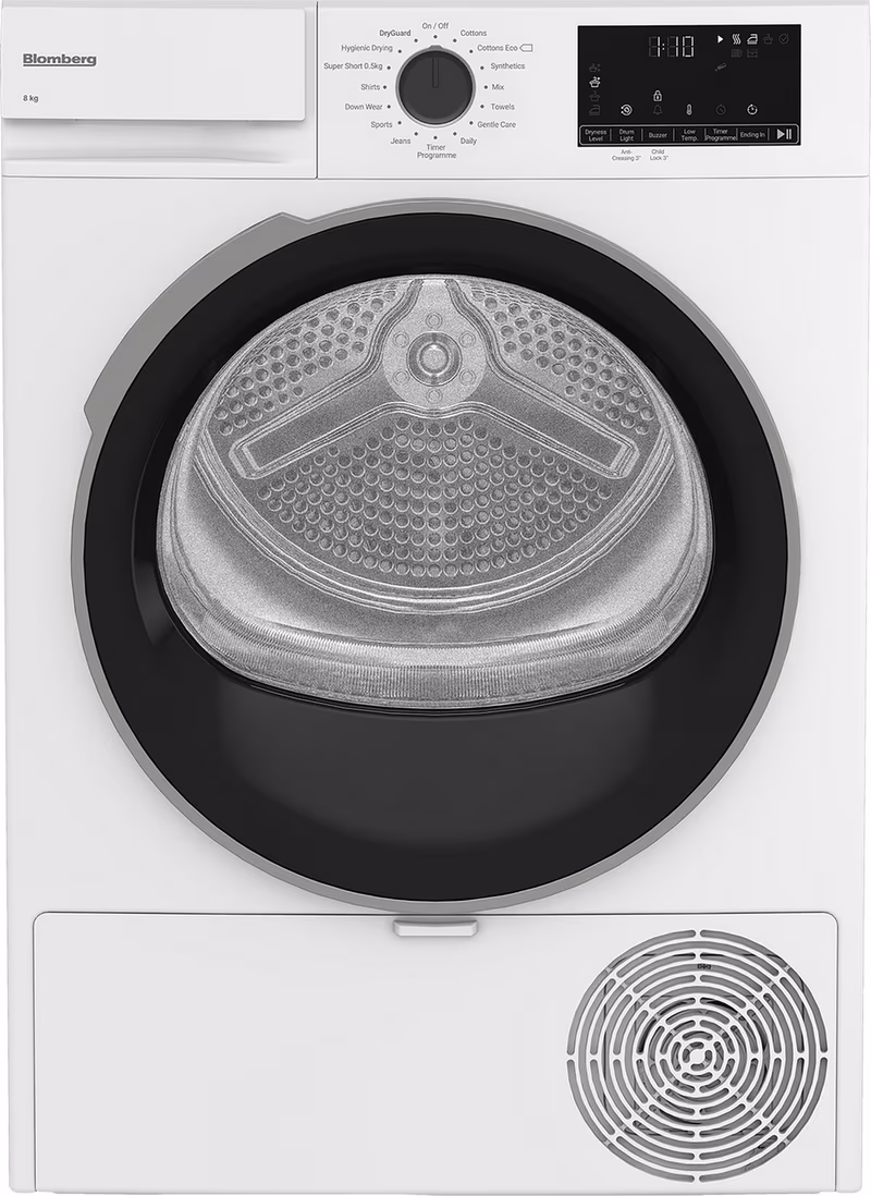 Blomberg LTA18321W 8kg Heat Pump Tumble Dryer - White
