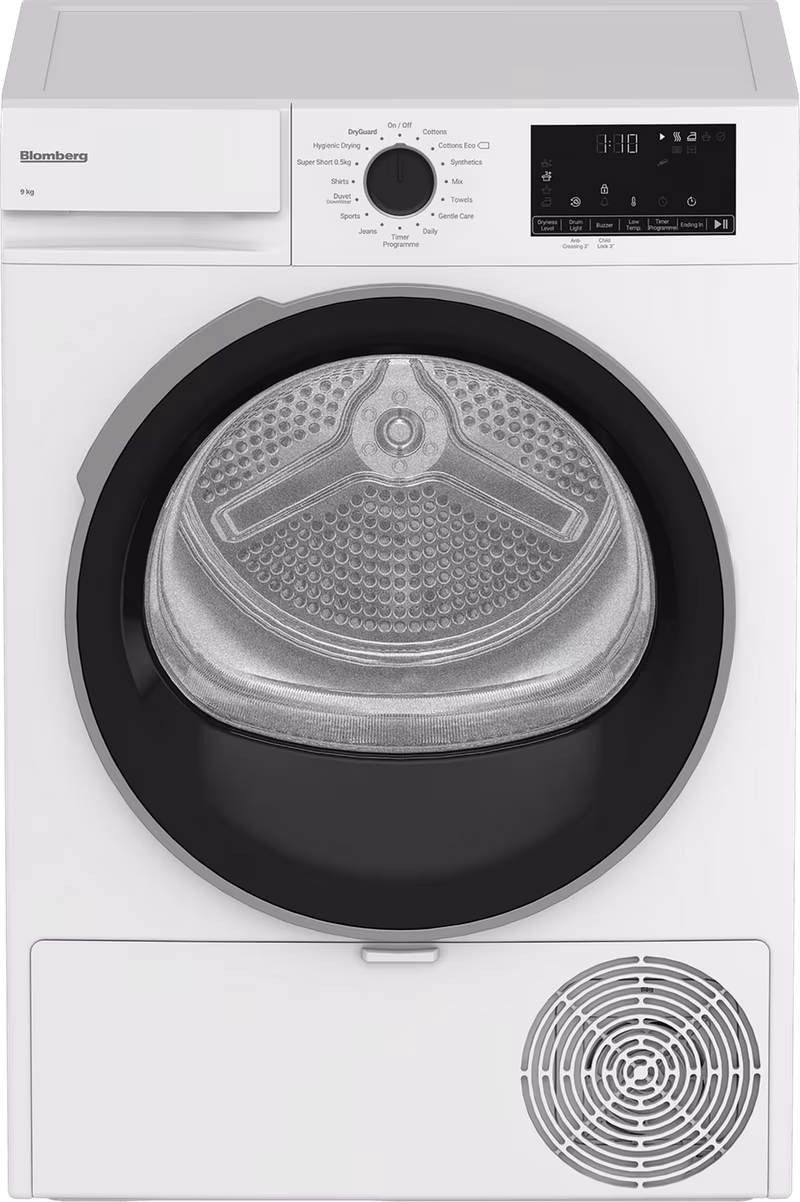 Blomberg LTA19321W 9kg Heat Pump Tumble Dryer - White