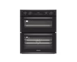 Blomberg ROTN9202DX 59.4cm Built-Under Electric Double Oven - Dark Steel