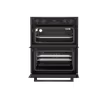 Blomberg ROTN9202DX 59.4cm Built-Under Electric Double Oven - Dark Steel
