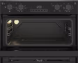 Blomberg ROTN9202DX 59.4cm Built-Under Electric Double Oven - Dark Steel