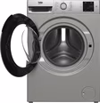 Beko BMN3WT3841S 8kg 1400 Spin EnergySpin Washing Machine - Silver