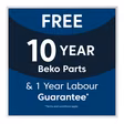 Beko CCFM4582S 54cm 50/50 Frost Free Fridge Freezer - Silver