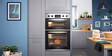 Beko CDFY22309X 59.4cm Built In Double Oven - Stainless Steel