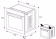 Beko AeroPerfect CIMY91X 60cm Built In Single Multi - function Oven - Stainless Steel