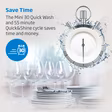 Beko DIN15C20 Integrated Full Size Dishwasher - 14 Place Settings